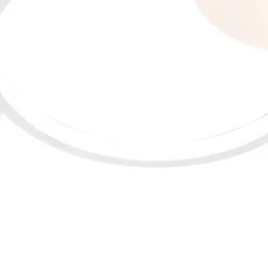 Plafondlamp wit incl. LED 3 staps dimbaar 4-lichts - Lupolo