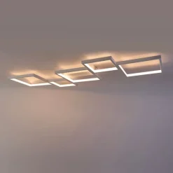 Plafondlamp wit incl. LED 3 staps dimbaar 5-lichts - Lejo