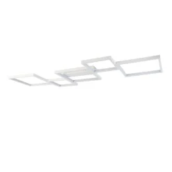 Plafondlamp wit incl. LED 3 staps dimbaar 5-lichts - Lejo