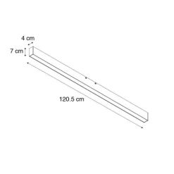 Plafondlamp zwart incl. LED 3-staps dimbaar 2700-4000K - Keane