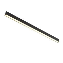 Plafondlamp zwart incl. LED 3-staps dimbaar 2700-4000K - Keane