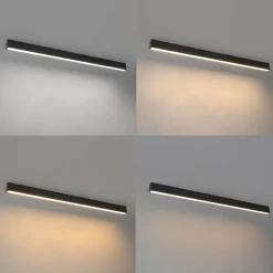 Plafondlamp zwart incl. LED 3-staps dimbaar 2700-4000K - Keane