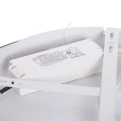 Plafondlamp zwart incl. LED met afstandsbediening - Ghislaine