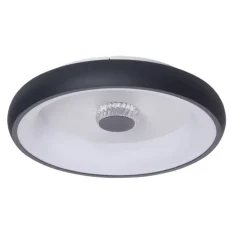 Plafondlamp zwart incl. LED met afstandsbediening - Ghislaine