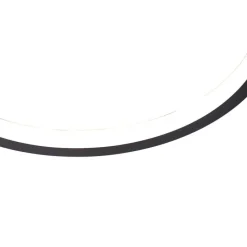 Plafondlamp zwart incl. LED 3 staps dimbaar 4-lichts - Lupolo