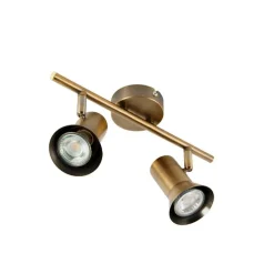 Plafondspot brons draai- en kantelbaar - Karin 2