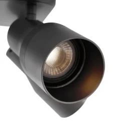 Plafondspot gunmetal GU10 50mm vierkant 4-lichts - Stanley