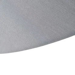 Plafondventilator grijs 47cm incl. LED dimbaar met afstandsbediening - Emily