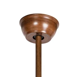 Plafondventilator hout incl. LED met afstandsbediening - Sirocco 50