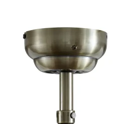 Plafondventilator messing met hout 107.5cm met trekschakelaar - Mistral Karel