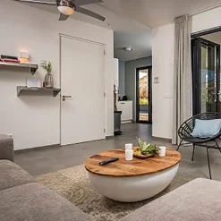 Plafondventilator staal 132cm met afstandsbediening - Cool