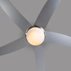 Plafondventilator staal 132cm met afstandsbediening - Cool