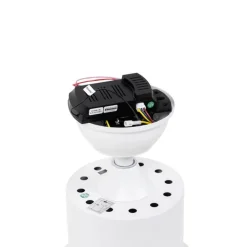 Plafondventilator wit 137cm incl. LED dimbaar met afstandsbediening - Tak