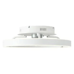 Plafondventilator wit 50cm incl. LED dimbaar met afstandsbediening - Maddy