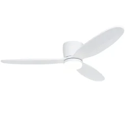 Plafondventilator wit 132cm incl. LED dimbaar met afstandsbediening - Sofio