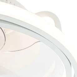 Plafondventilator wit 46.5cm incl. LED met afstandsbediening - Kees