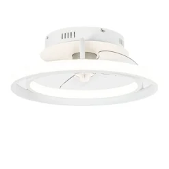 Plafondventilator wit 46.5cm incl. LED met afstandsbediening - Kees