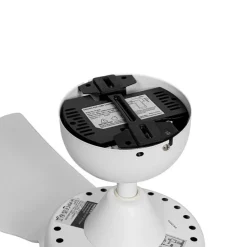 Plafondventilator wit 86.7cm incl. LED dimbaar met afstandsbediening - Yuki