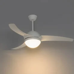 Plafondventilator wit met afstandsbediening - Bora