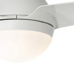 Plafondventilator wit met afstandsbediening - Bora