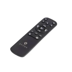 Plafondventilator wit met ster effect 60cm incl. LED dimbaar met afstandsbediening - Climo