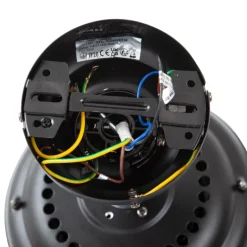 Plafondventilator zwart 107.5cm met trekschakelaar - Mistral Busa