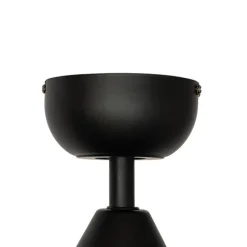 Plafondventilator zwart 86.7cm incl. LED dimbaar met afstandsbediening - Yuki