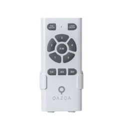 Plafondventilator zwart 132cm incl. LED dimbaar met afstandsbediening - Sofia