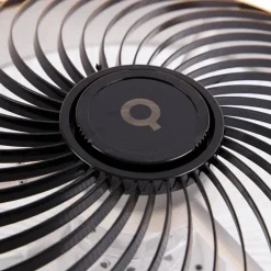 Plafondventilator zwart 55.5cm incl. LED dimbaar met afstandsbediening - Clima