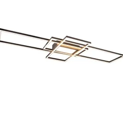 Plafonnière antraciet incl. LED, afstandsbediening - Riha