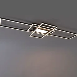 Plafonnière antraciet incl. LED, afstandsbediening - Riha