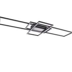 Plafonnière antraciet incl. LED, afstandsbediening - Riha