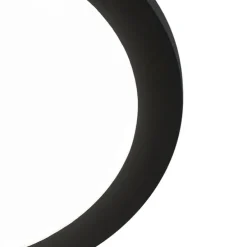 Plafonnière zwart 30cm incl. LED 3-staps dimbaar IP44 - Steve