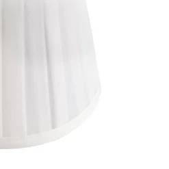 Plisse klemkap crème 12/8/11