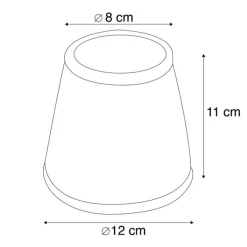 Plisse klemkap crème 12/8/11