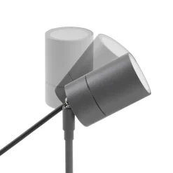 Prikspot antraciet verstelbaar IP44 - Solo