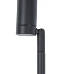 Prikspot zwart 80cm incl. LED verstelbaar IP65 incl. snoer en stekker - Carl