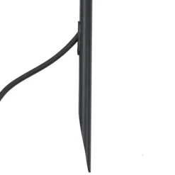 Prikspot zwart 80cm incl. LED verstelbaar IP65 incl. snoer en stekker - Carl