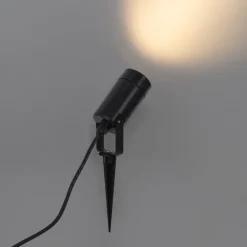 Prikspot zwart verstelbaar IP65 - Solo Eco