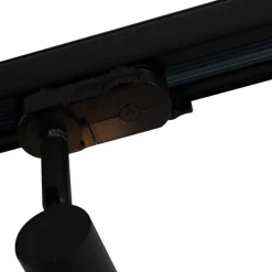 Railspot zwart voor 3-fase rail GU10 50mm - 3-Phase Jeany