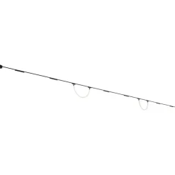 Railsysteem met 6 plafondlampen en 2 hanglampen zwart 1-fase - Magnetic Marra Tautau