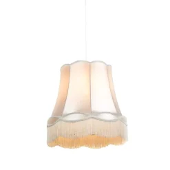 Retro hanglamp crème 45 cm - Granny