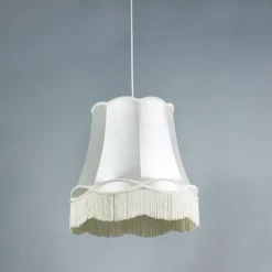 Retro hanglamp crème 45 cm - Granny