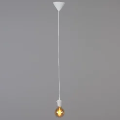 Retro hanglamp crème 45 cm - Granny