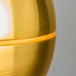 Retro hanglamp goud 40 cm - Slice