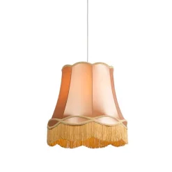 Retro hanglamp goud 45 cm - Granny