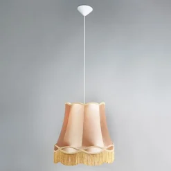 Retro hanglamp goud 45 cm - Granny