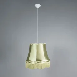 Retro hanglamp groen 45 cm - Granny