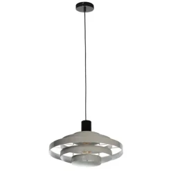 Retro hanglamp groen rond - Halo Cirque