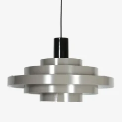 Retro hanglamp groen rond - Halo Cirque